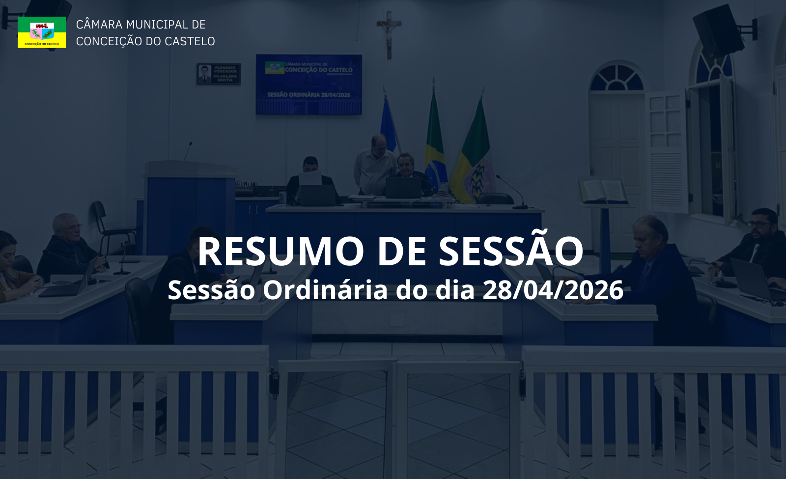 Resumo da 4 Sessão realizada no dia 28 de abril de 2026.